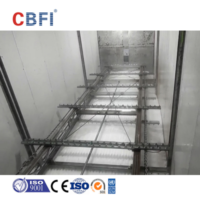 12-45mm Ice Diameter Flake Ice Machine with -5C Ice Temperature