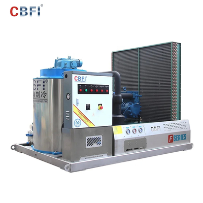 Professional Industrial Ice Flake Machine -5C Ice Temperature 12-45mm Ice Diameter