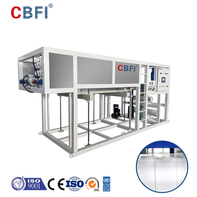 Industrial Water Cooled Refrigerant R22/R404A Ice Maker Machine