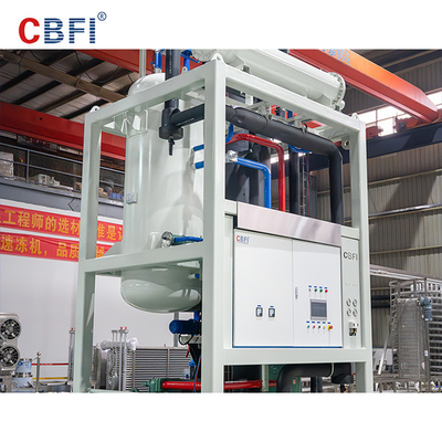 BV Approved Ice Tube Machine Stainless Steel Construction For  Ice Production