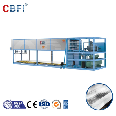 Direct Cooling Ice Block Machine With PLC Controller Stainless Steel Evaporator CE/ISO Certified