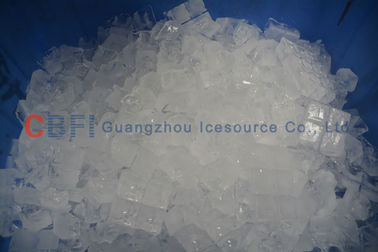 Stainless Steel 304 Crystal Ice / Edible Ice Cube Maker Machine R22 Refrigerant