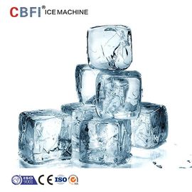 Stainless Steel Automatic 3 Ton Cube Ice Machine Energy Saving