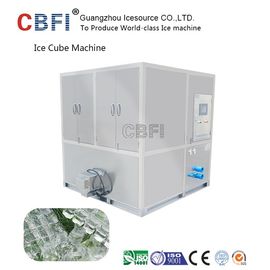 Large 20 Tons Edible Ice Cube Machine With R507 Gas For Beverage Shop