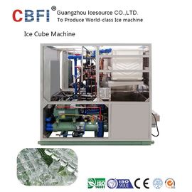 304 Stainless Steel Industrial Ice Cube Making Machine R507 Refrigerant