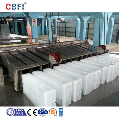 100 Tons Salt Water Ice Block Making Machine For Port Dock