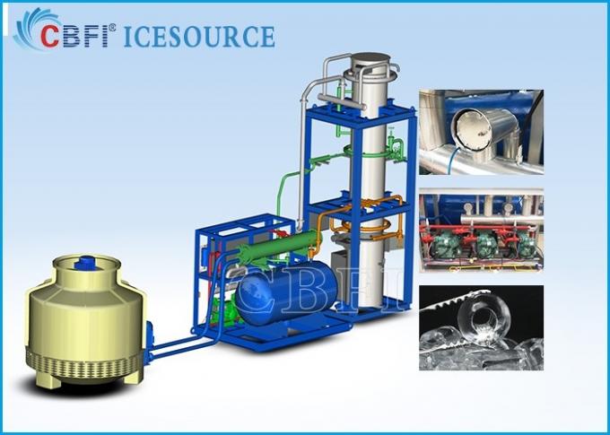 product-1-1 Industrial 10 Ton Ice Tube Machine R717 Bacteria Free 0
